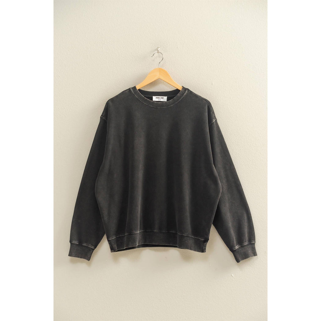 Oversized Mineral Washed Sweatshirt