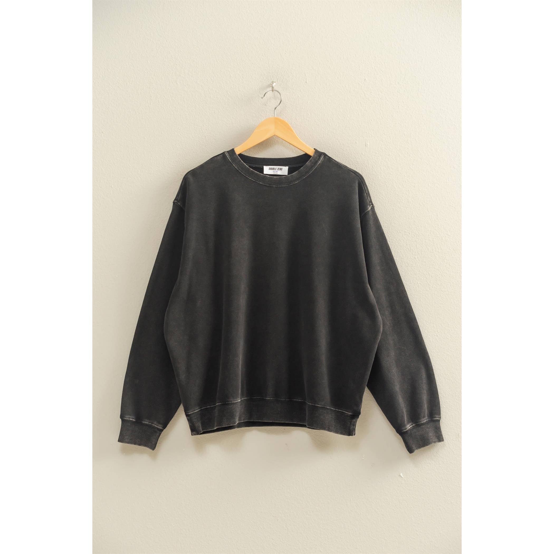 Oversized Mineral Washed Sweatshirt