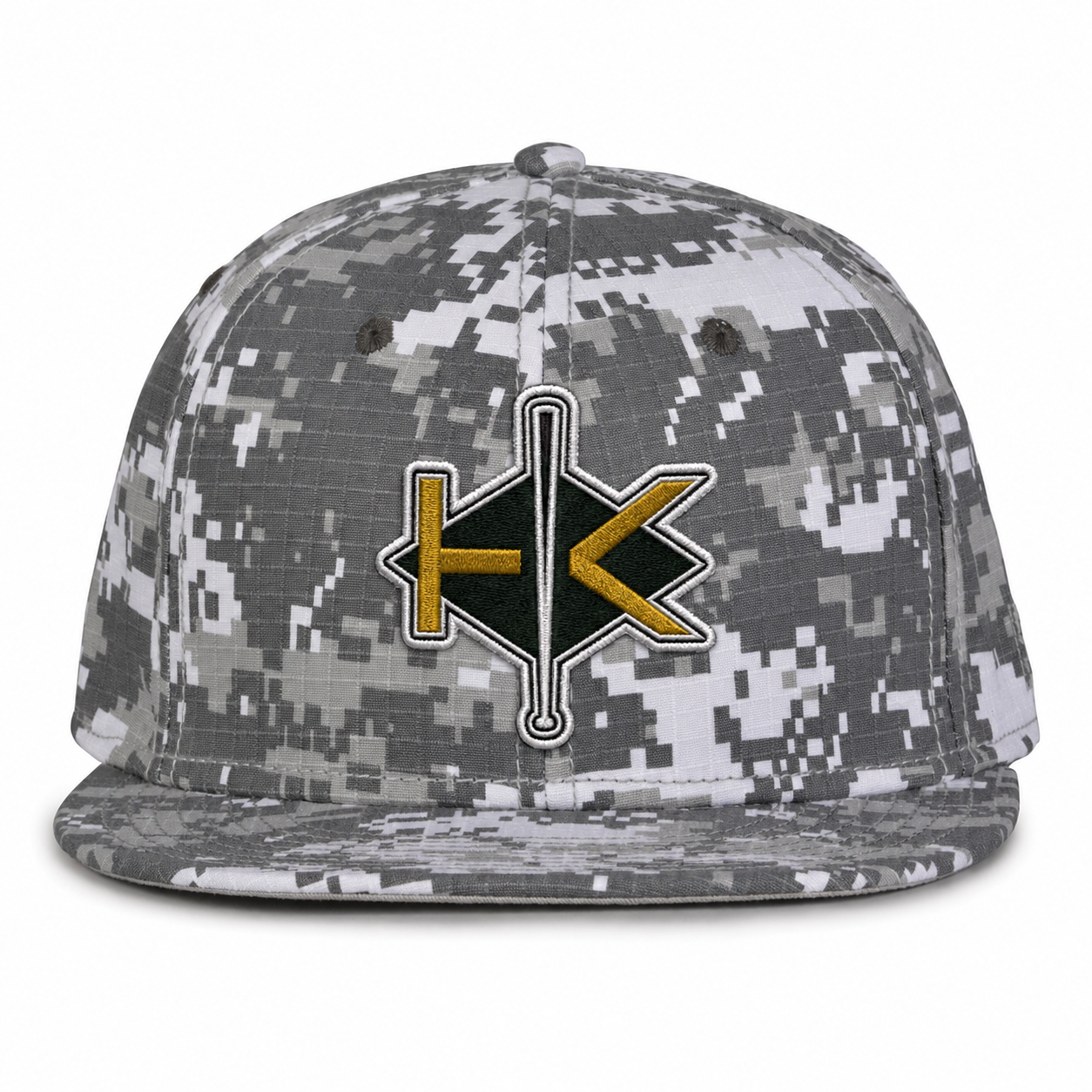 The Game Headwear Digital Camo Embroidered