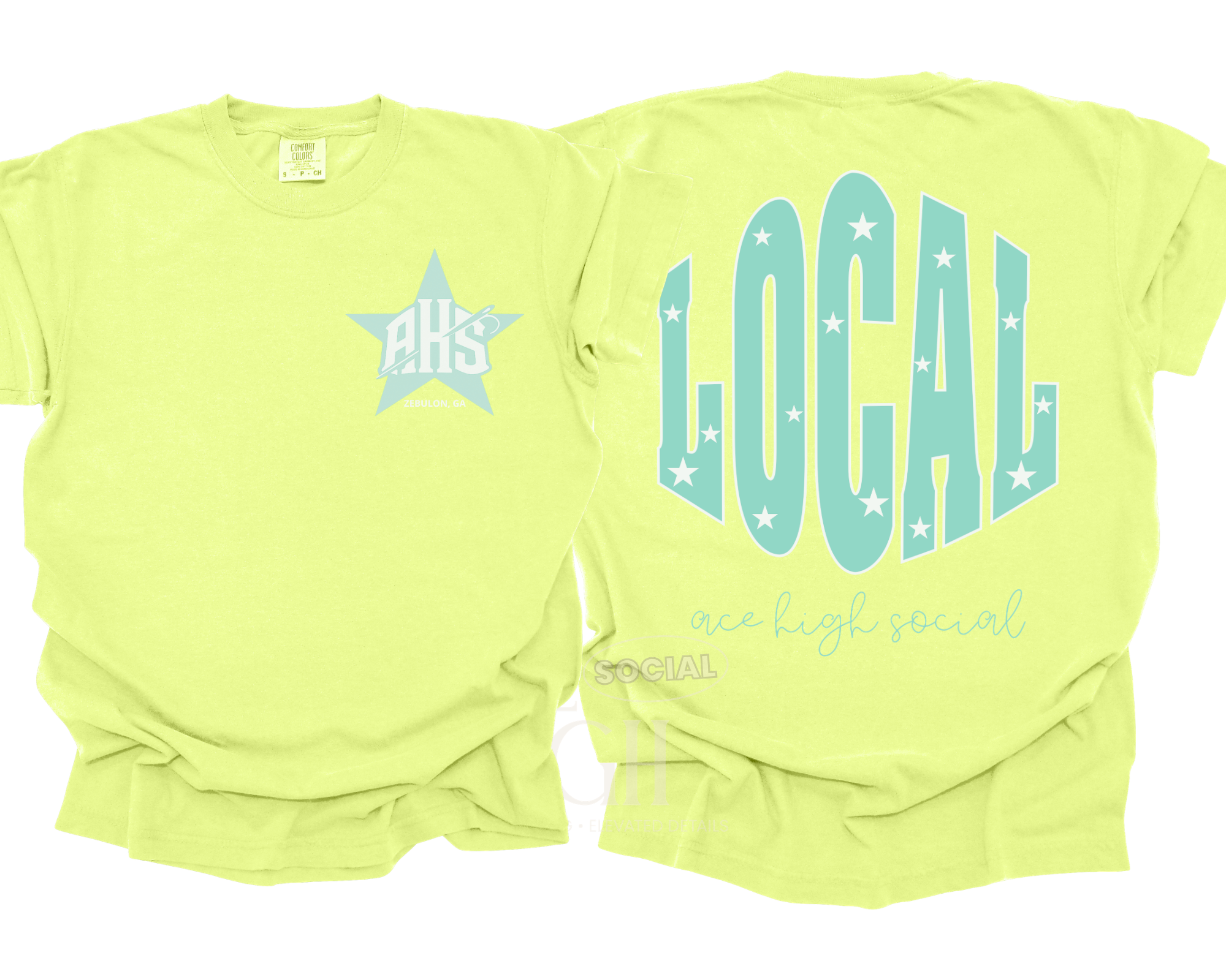 Ace High Social "LOCAL" Tee