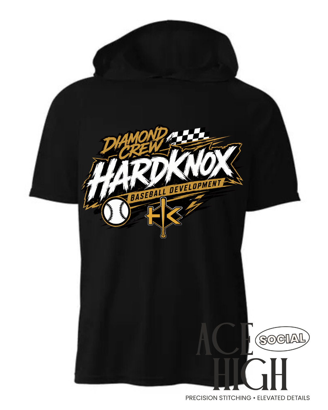 A4 Hooded Shirt - Diamond Crew