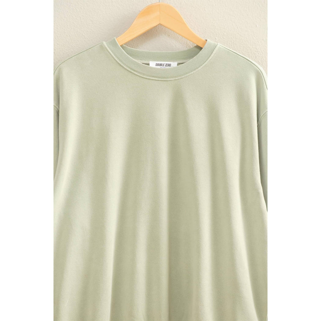 Oversized Mineral Washed Sweatshirt