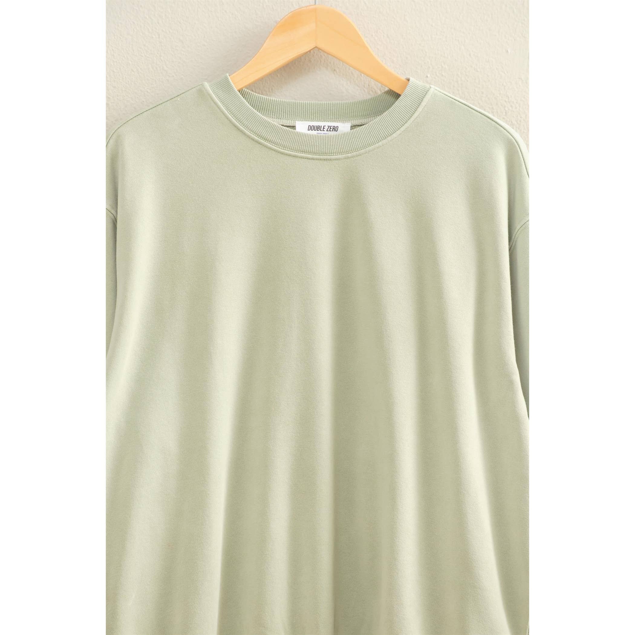 Oversized Mineral Washed Sweatshirt