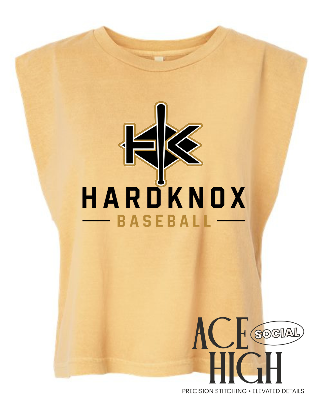 Women's Heavyweight Cotton Garment-Dyed Muscle Tee
