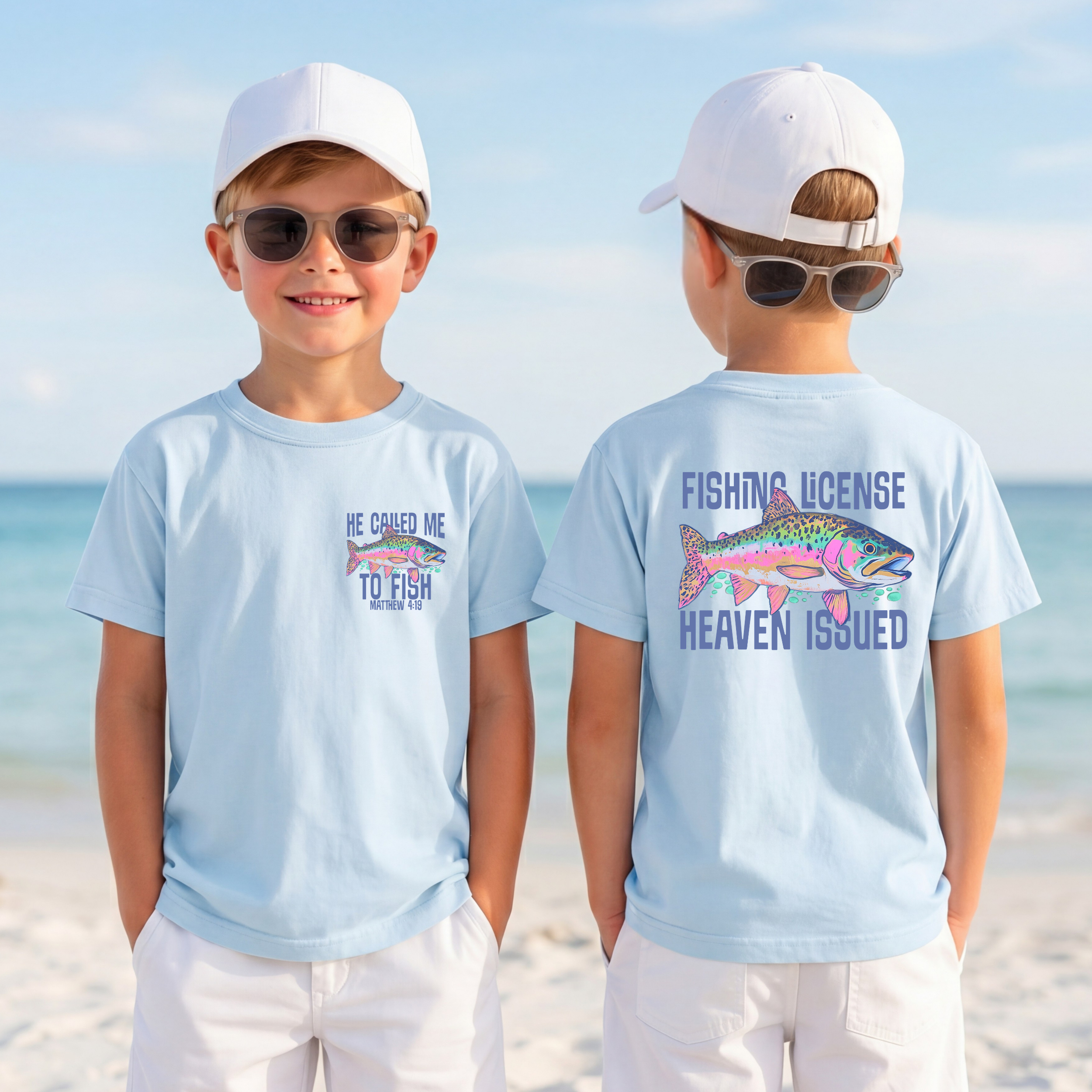 He Called Me to Fish Tee - Comfort Colors