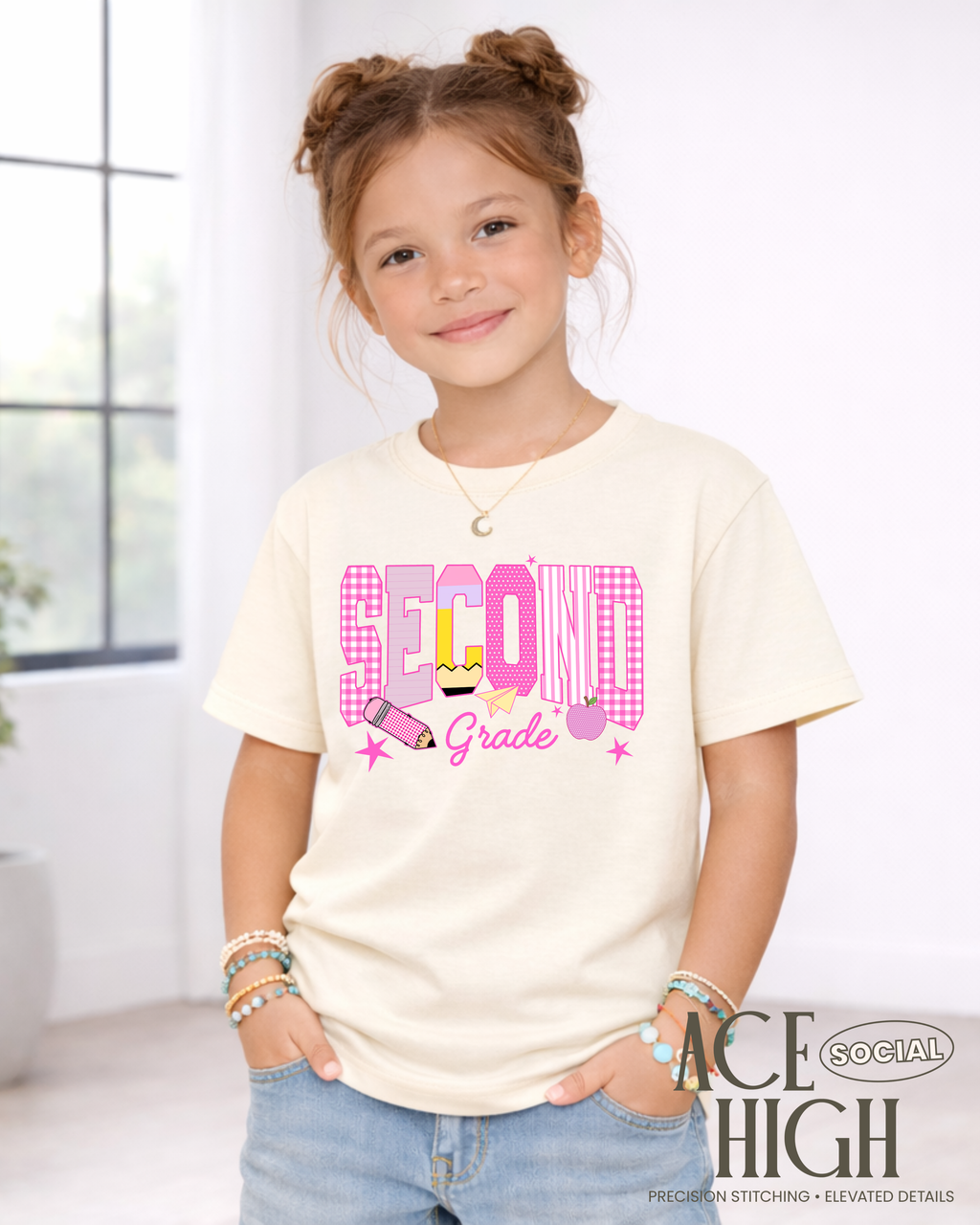 Girl's Grade Level Tee