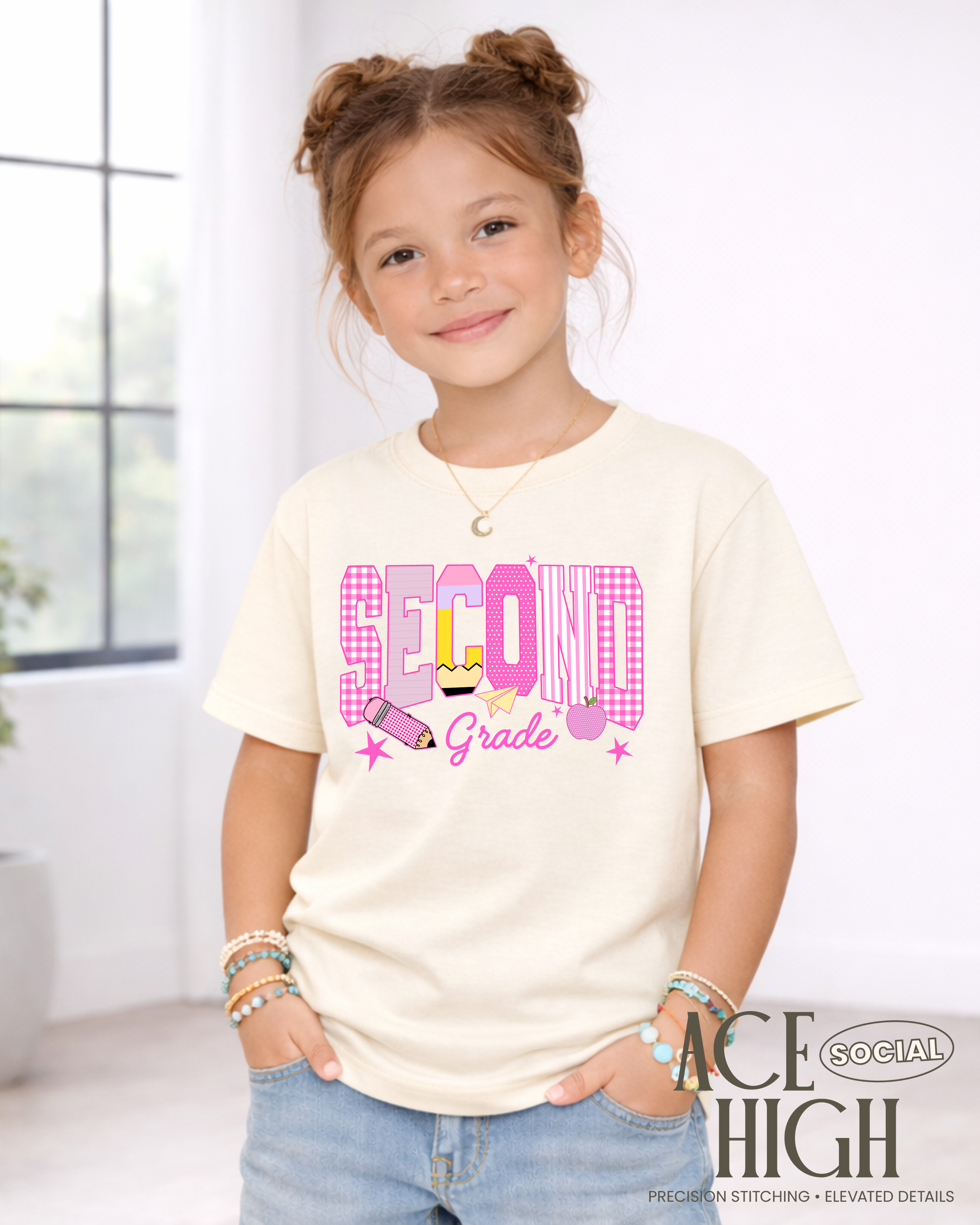 Girl's Grade Level Tee